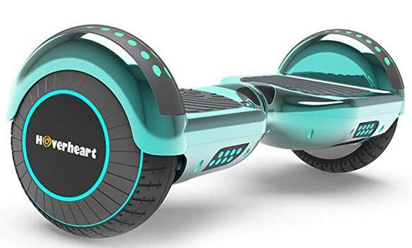 Hoverboard Two-Wheel Self Balancing Electric Scooter with Flash Wheel Top LED Light 