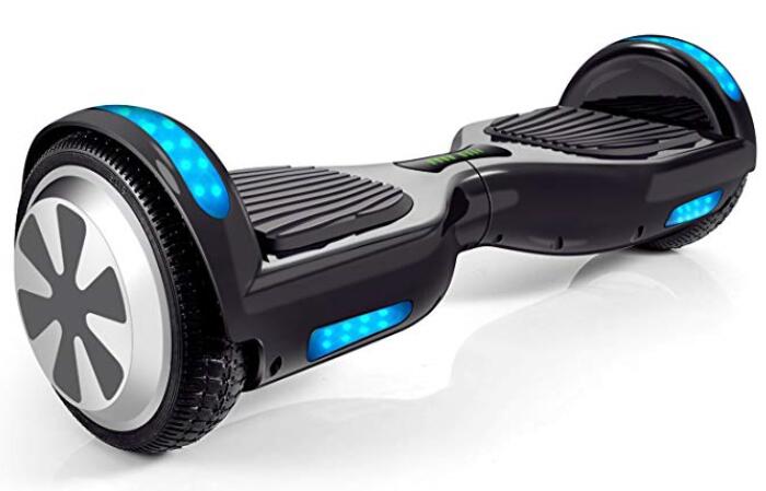 VEEKO Hoverboard Two-Wheel Self-Balancing Scooter with Bluetooth Speaker