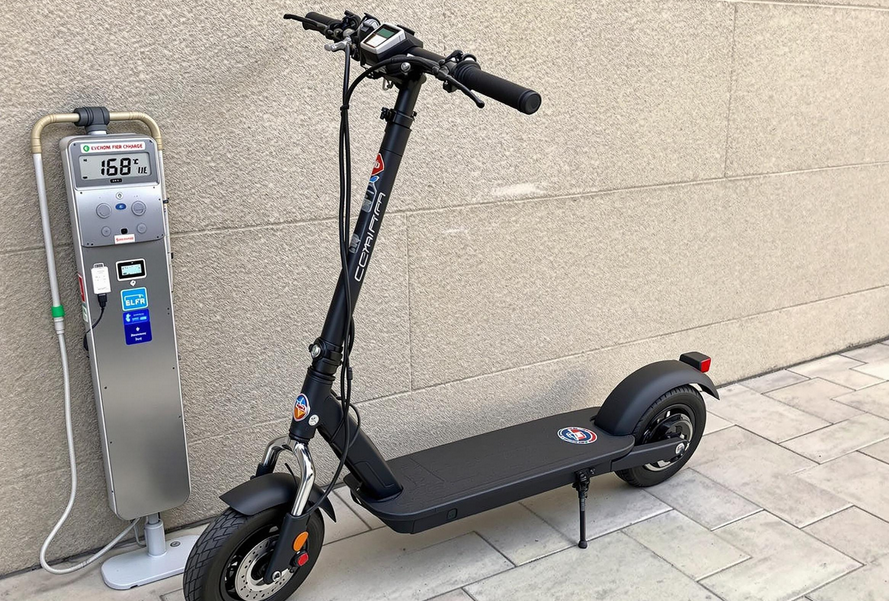 Charge an Electric Scooter